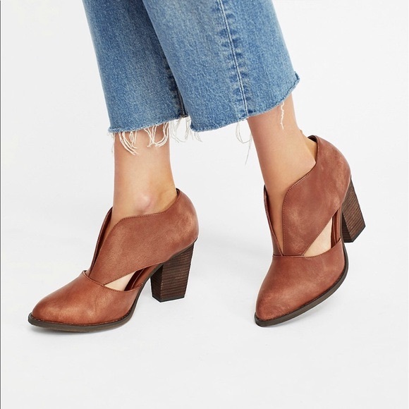 free people cut out bootie